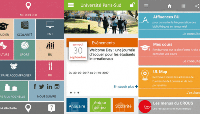 applications mobiles au service des étudiants